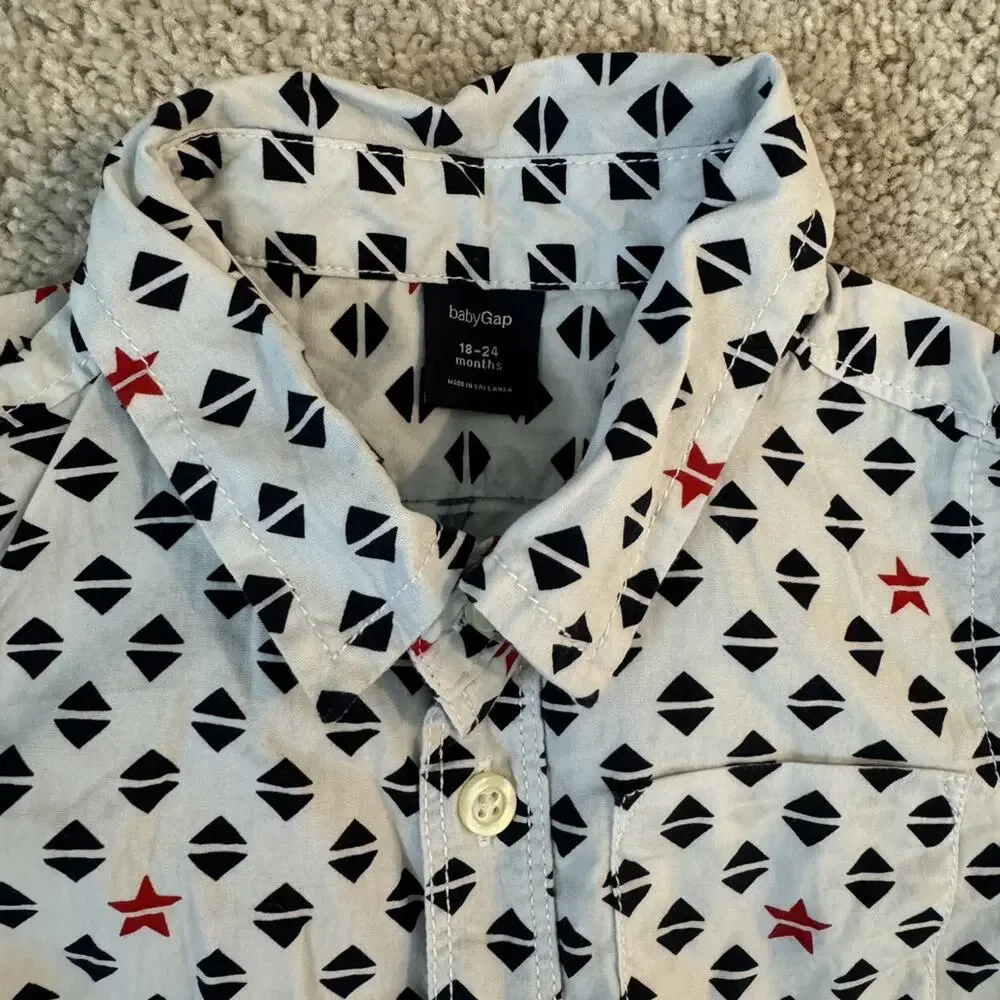GAP #geometric print